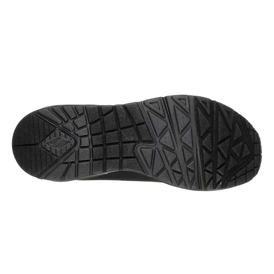 Skechers Womens/Ladies Uno Stand On Air Wedge Trainers (Black) - Image 2
