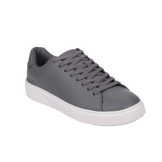 Duck and Cover Unisex Vuxna Kremes PU Platform Trainers (Taupe) - Image 3