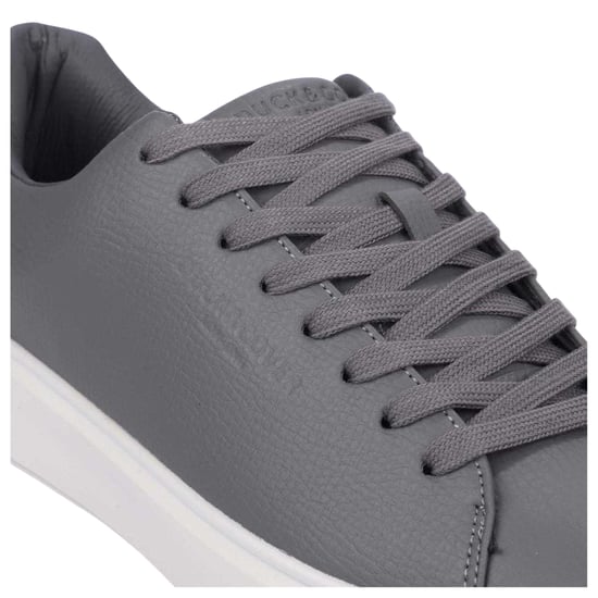 Duck and Cover Unisex Vuxna Kremes PU Platform Trainers (Taupe) - Image 4