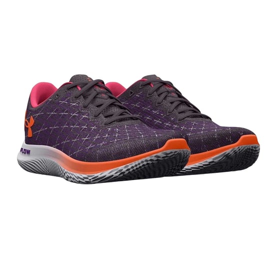 Under Armour Volwassen uniseks Flow Velociti Wind 2 Trainers (Paars) - Image 3