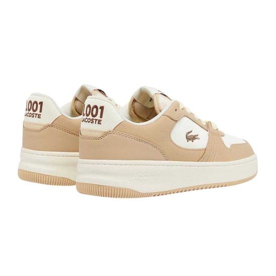 Lacoste Womens/Ladies L001 Leather Trainers (Brown) - Image 2