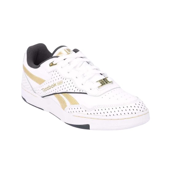 Reebok Dames/Dames BB 4000 II Metallic Leren Trainers (Wit Goud) - Image 3