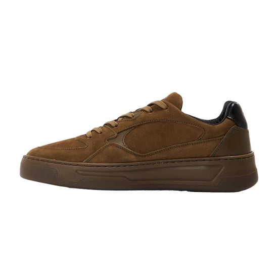 Boss Heren Baltimore Canvas Trainers (Donkergroen) - Image 2