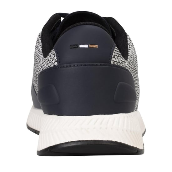 Boss Mens Titanium Mesh Low Trainers (Navy Blue/White) - Image 2