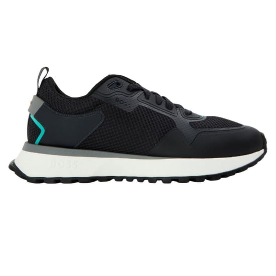 Boss Mens Jonah Reflective Mesh Trainers (Dark Blue) - Image 1