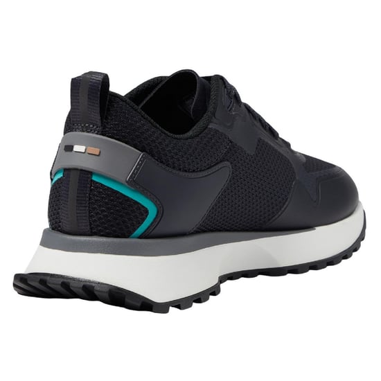 Boss Mens Jonah Reflective Mesh Trainers (Dark Blue) - Image 2