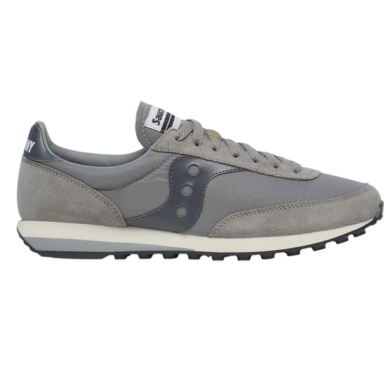 Saucony Unisex-sportschoenen van suède, maat 80 voor volwassenen (Grijs) - Image 1