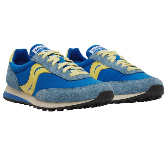 Saucony Unisex-sportschoenen van suède, maat 80 voor volwassenen (Blauw) - Image 4