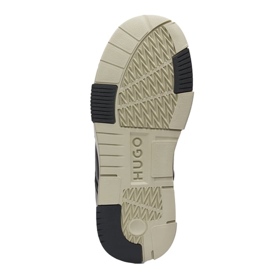 Hugo Heren Yarrow Tenn Platform Trainers (Houtskool) - Image 3