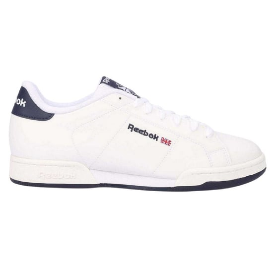 Reebok Volwassen uniseks NPC II SYN-trainers (Wit, Marine) - Image 1