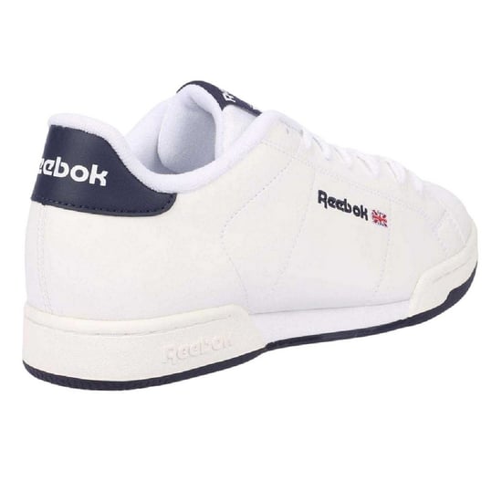 Reebok Volwassen uniseks NPC II SYN-trainers (Wit, Marine) - Image 2