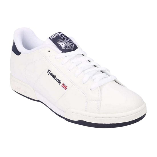 Reebok Volwassen uniseks NPC II SYN-trainers (Wit, Marine) - Image 3