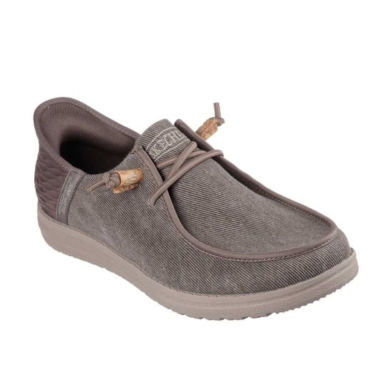 Skechers Berlaine instapschoenen voor heren (Khaki) - Image 3