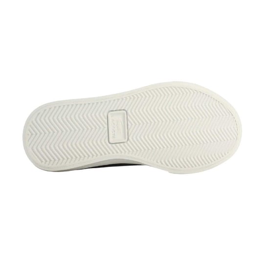 Lacoste Heren Lerond Set Croc Leather Flat Trainers (Marine / Wit) - Image 4