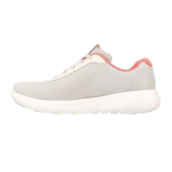 Skechers Dames/Dames Go Walk Joy Colour Pop Mesh Trainers (Gebroken Wit/Roze) - Image 2