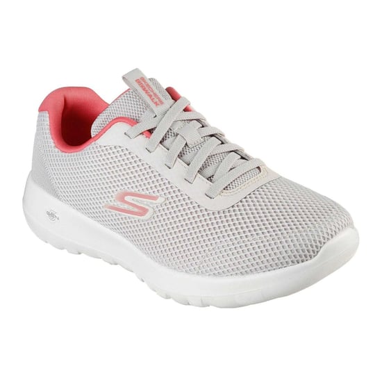 Skechers Dames/Dames Go Walk Joy Colour Pop Mesh Trainers (Gebroken Wit/Roze) - Image 3