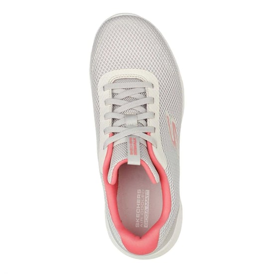 Skechers Dames/Dames Go Walk Joy Colour Pop Mesh Trainers (Gebroken Wit/Roze) - Image 4