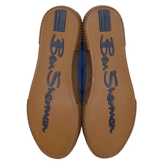 Ben Sherman Canvas Trainers Heren (Marine) - Image 3