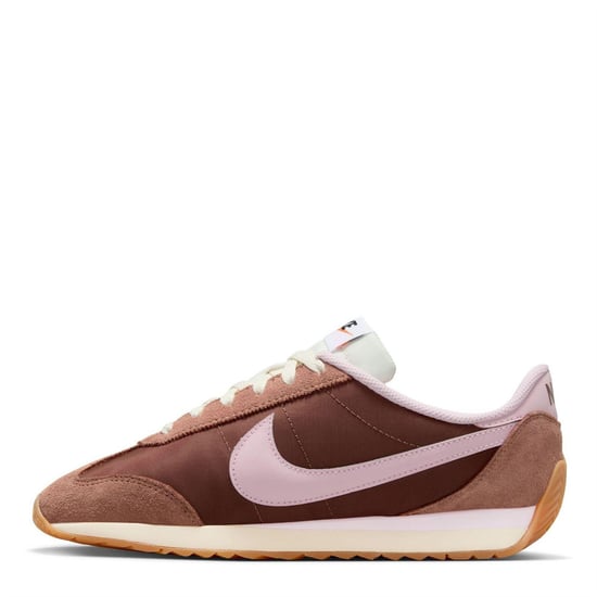 Nike Dam/Ladies Waffle Debut Suede Wedge Trainers (Brun/rosa) - Image 2