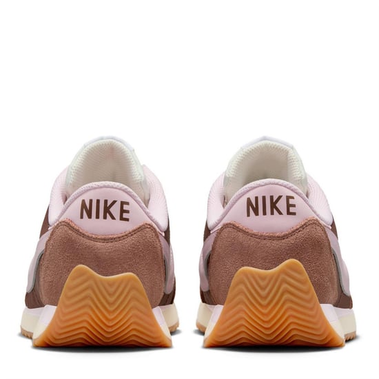 Nike Dam/Ladies Waffle Debut Suede Wedge Trainers (Brun/rosa) - Image 4