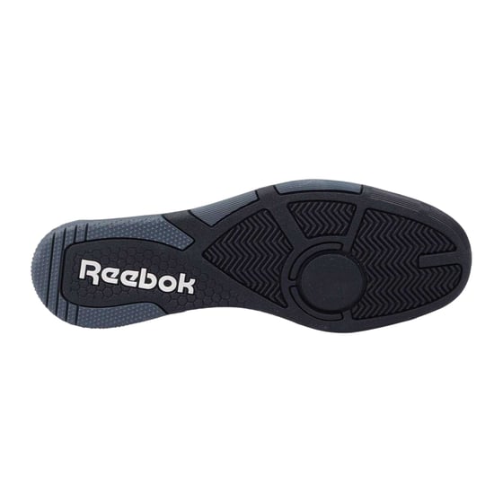 Reebok Heren BB 4000 II Leren Trainers (Wit, Marine) - Image 4