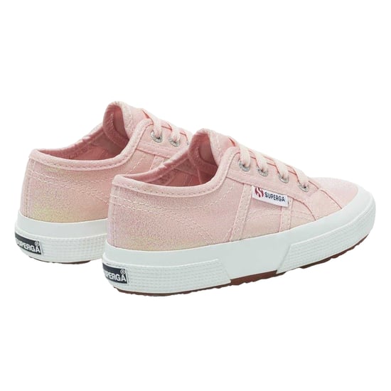 Superga Kinderen 2750 Lamej metallic platte schoenen (Roze Ish iriserend) - Image 2