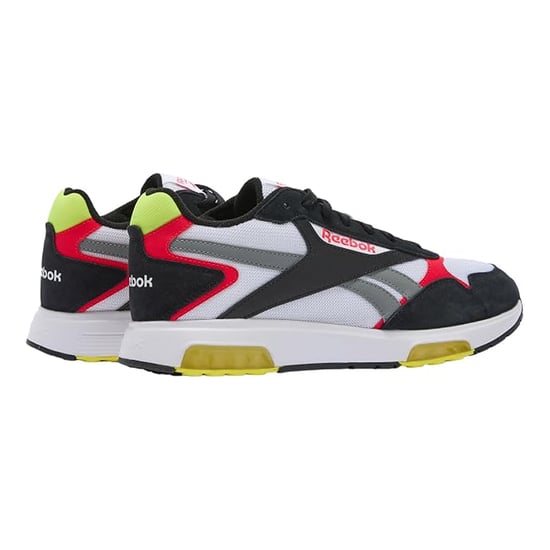 Reebok Childrens/Kids Glide DMX Suede Trainers (White/Black) - Image 2