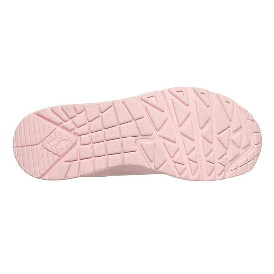 Skechers Womens/Ladies Uno Stand On Air Wedge Trainers (Pink) - Image 4