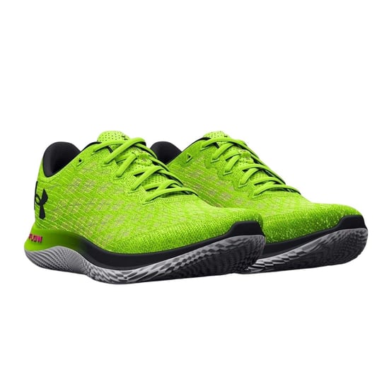 Under Armour Volwassen uniseks Flow Velociti Wind 2 Trainers (Groen) - Image 4
