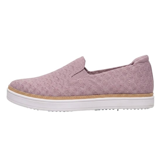 Skechers Coast Drive-loafers met structuur voor dames (Roze) - Image 2
