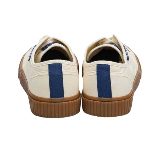 Ben Sherman Mens Canvey Canvas Trainers (Off White) - Image 2