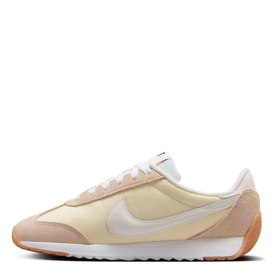 Nike Dam/Ladies Waffle Debut Suede Wedge Trainers (Off White/Gum) - Image 2