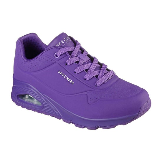 Skechers Vrouwen/dames Uno Stand On Air Trainers (Paars) - Image 4
