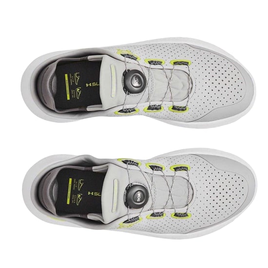 Under Armour Mens BOA Lacing System Trainers (Grey) - Image 3