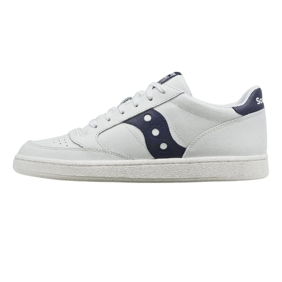 Saucony Dames/Dames Jazz Leren Cupsole Trainers (Wit, Marine) - Image 2