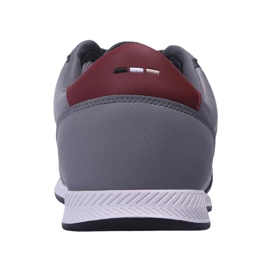 Boss Mens Nitan Flat Trainers (Grey) - Image 2