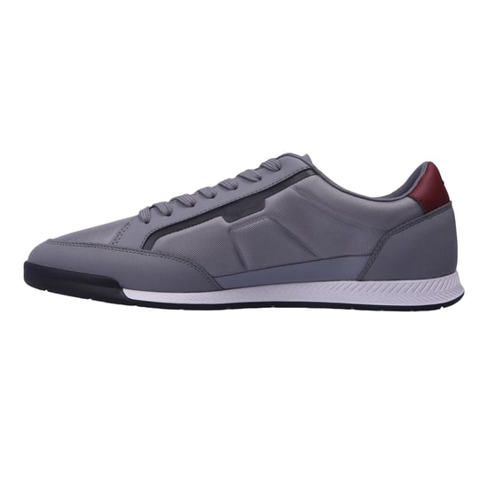 Boss Mens Nitan Flat Trainers (Grey) - Image 3