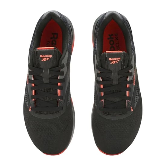 Reebok Mens Nano X4 Graphic Trainers (Black/Orange) - Image 4