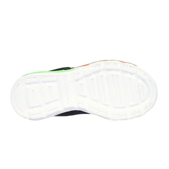Skechers Kinderen/Kinderen S Lights Flex-Glow Bolt Trainers (Zwart Blauw) - Image 4