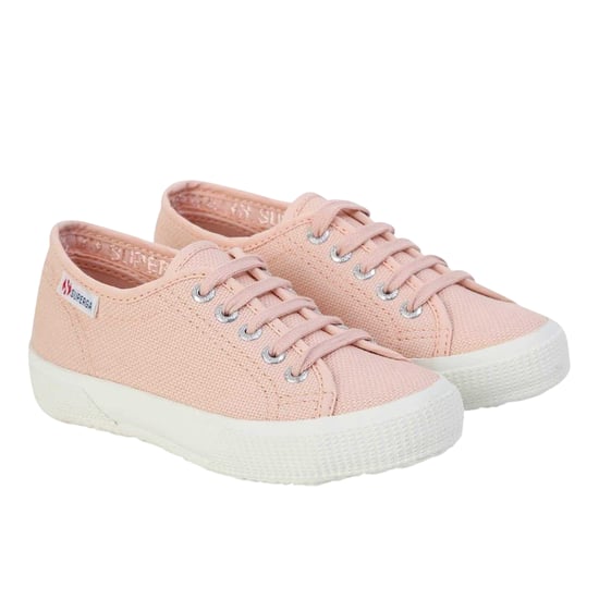 Superga Kinderen/Kinderen 2725 Canvas Trainers (Roze Blos) - Image 3
