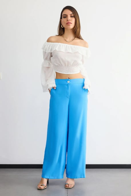 Hoge Taille Wijde Pantalons - Image 2