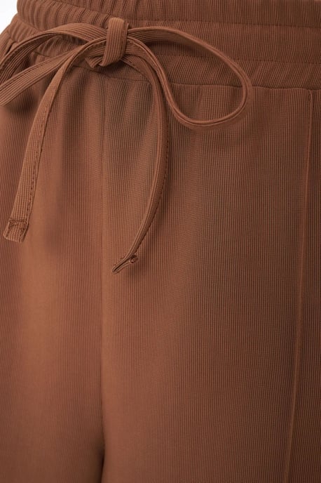 Kraftiga byxor med elastisk midja i jersey - Image 6