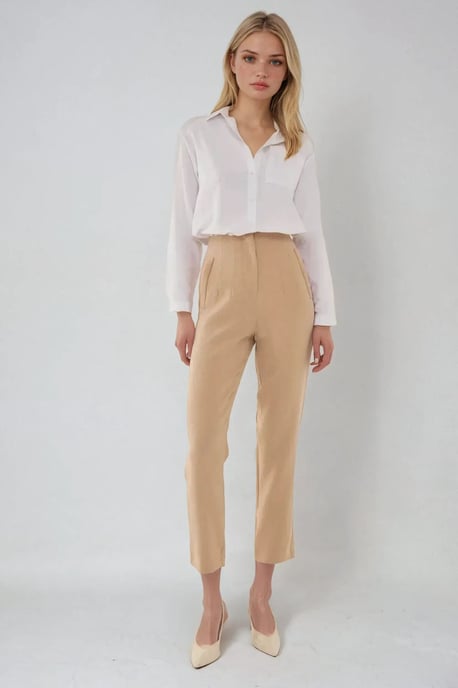 Hoge Taille Sigarettenbroeken - Image 1