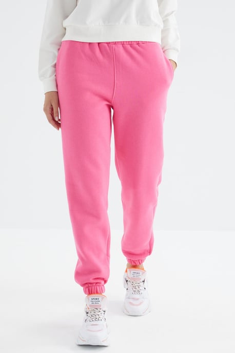 Dames High-Waist Fleece Jogger Sweatpants - Image 4