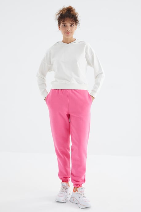 Dames High-Waist Fleece Jogger Sweatpants - Image 5
