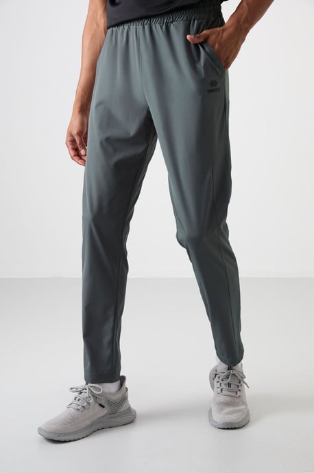 Herrens rakbeniga sömlösa sweatpants - Image 2