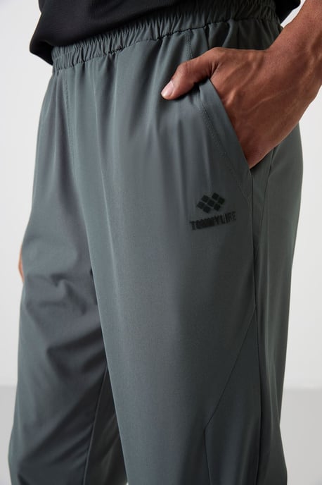 Herrens rakbeniga sömlösa sweatpants - Image 3