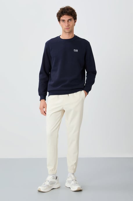 Heren Regular Fit Fleece Joggingbroek - Image 1