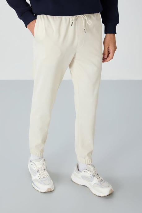 Heren Regular Fit Fleece Joggingbroek - Image 3