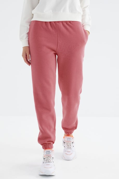 Dames Hoge Taille Fleece Joggingbroek - Image 2